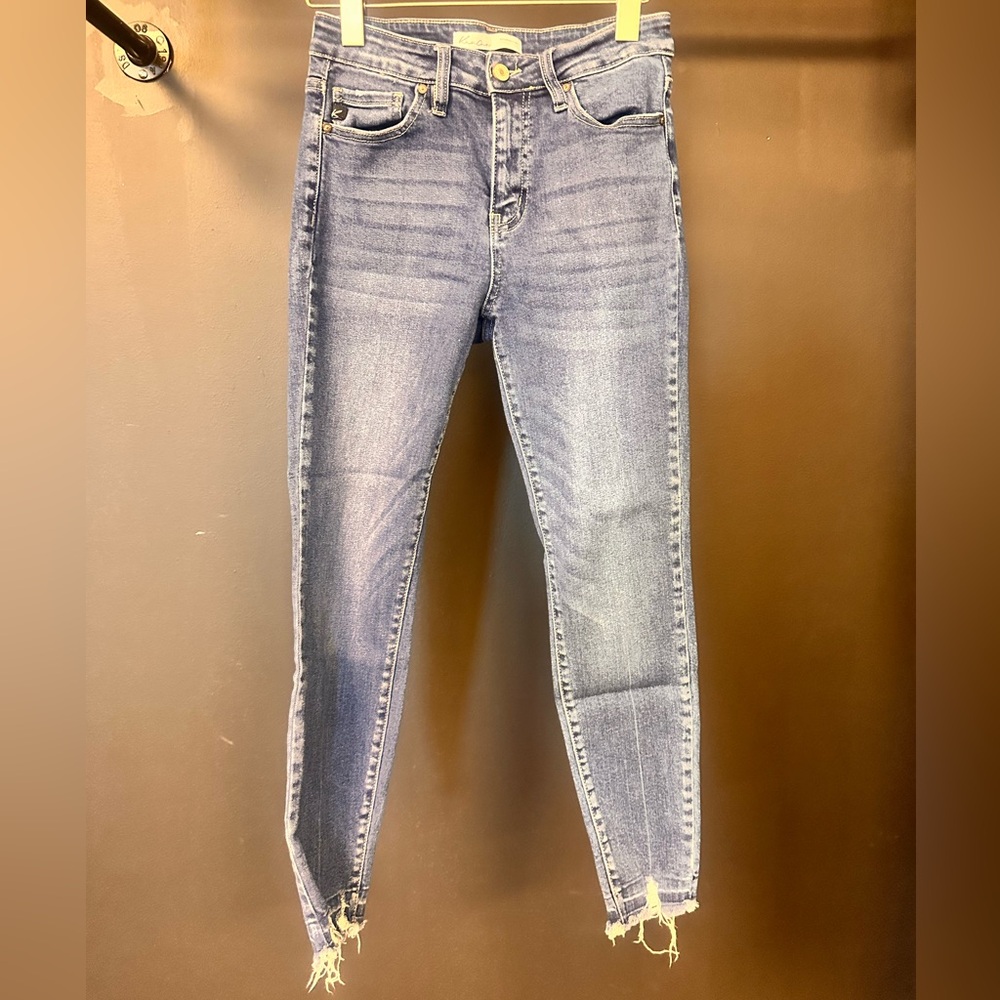 KanCan Light Blue High-Rise Skinny Jeans